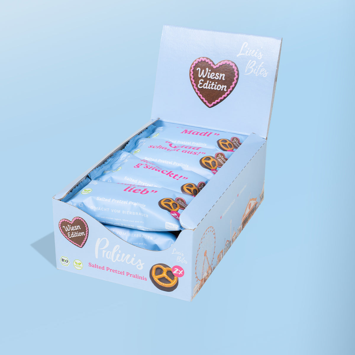 Bio Pralinis Salted Pretzel (12er Box)