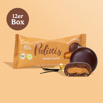 Bio Pralinis Vanilla Cookie (12er Box)