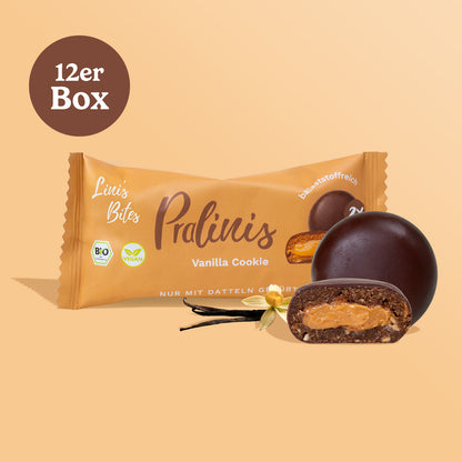 Bio Pralinis Vanilla Cookie (12er Box)