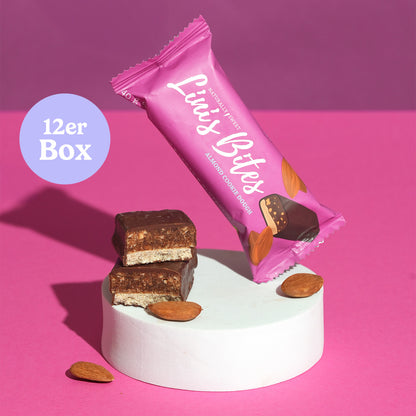 Barretta Mandorle e Cookie - Bio (Scatola da 12)