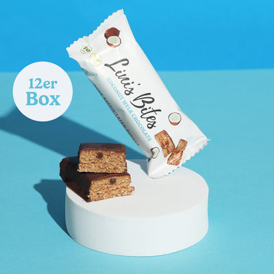 Barretta Cocco e Cioccolato al latte - Bio (scatola da 12)