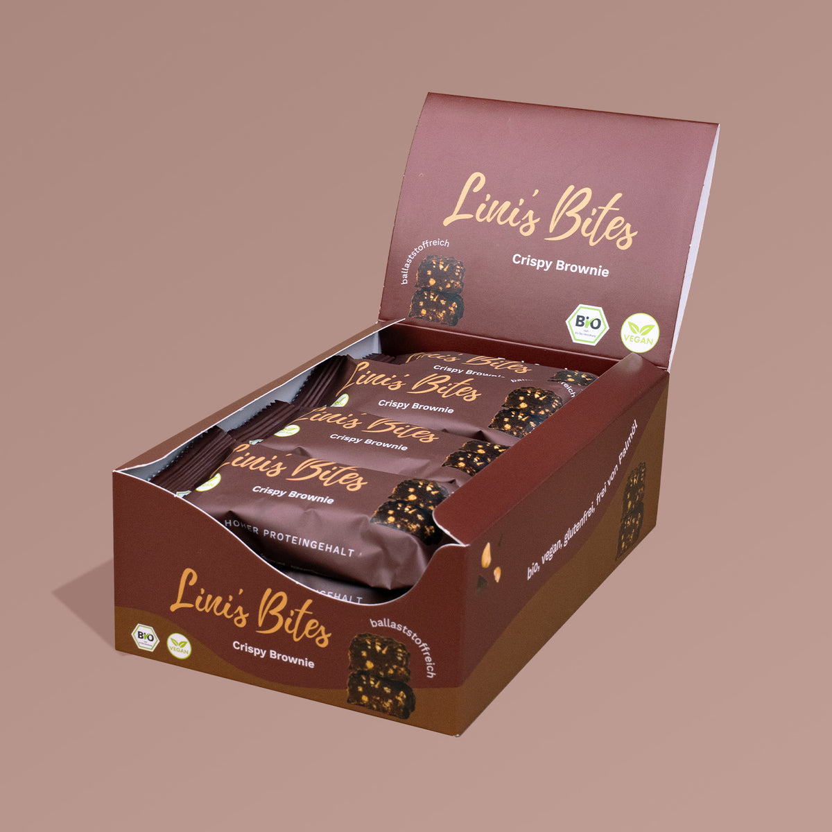 Bio Riegel Crispy Brownie (12er Box)