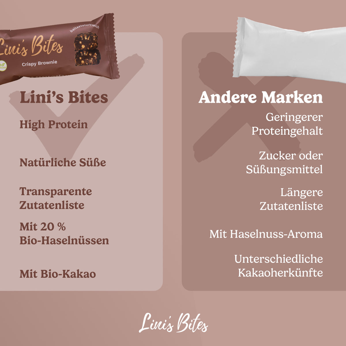 Bio Riegel Crispy Brownie (12er Box)