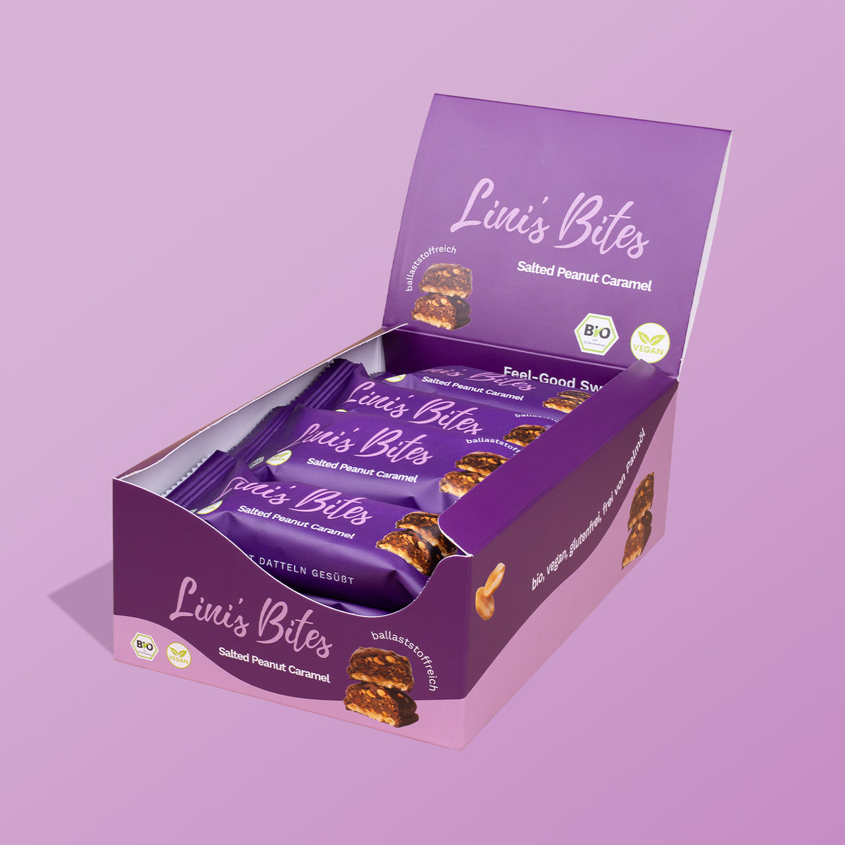 Bio Riegel Salted Peanut Caramel (12er Box)