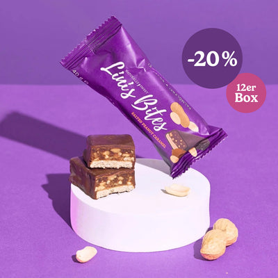 Bio Riegel Salted Peanut Caramel (12er Box)