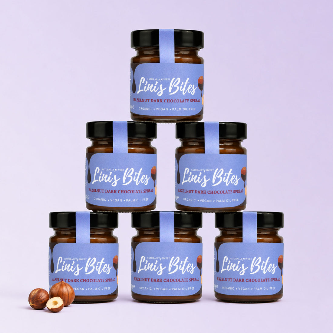 Bio Spread Hazelnut Dark Chocolate – 6 für 5