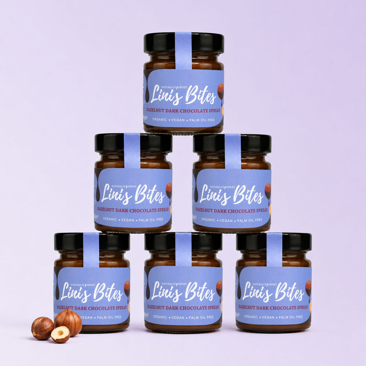 Bio Spread Hazelnut Dark Chocolate – 5 + 1 gratis