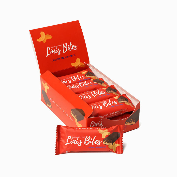 Cashew Choc Crunch Riegel - Bio (12er Box)